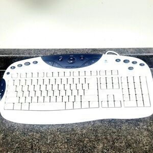 Logitech Y-BE22 Internet Navigator USB Keyboard Retro Pc